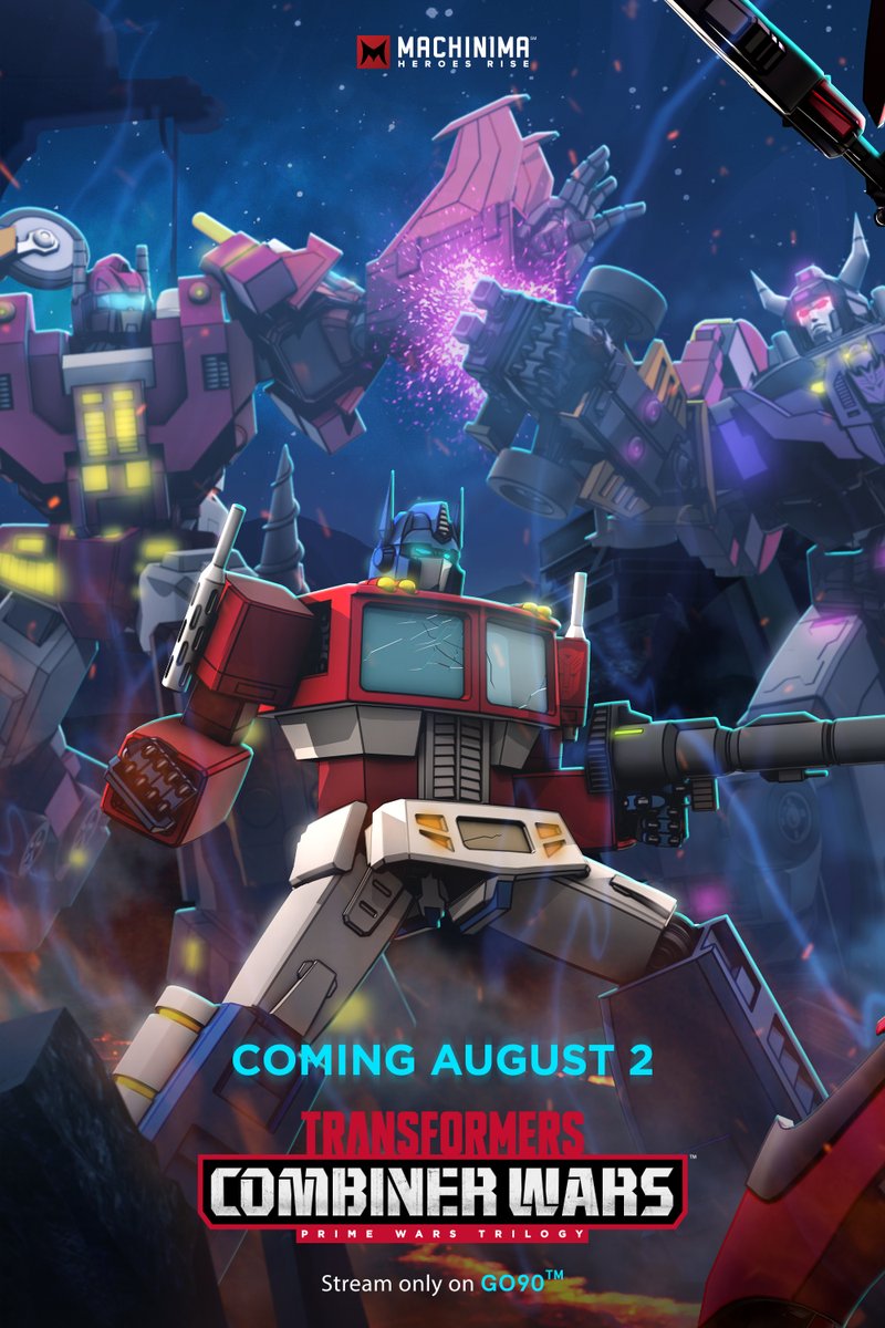 Machinima's Transformers Combiner Wars Poster