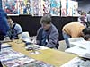 Wizard World 2004 - Transformers Event: Rob Liefeld drawing for some fans ... man he's kind of starting to look old