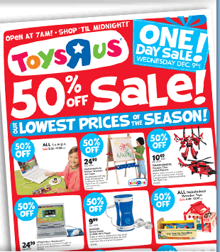Toys R Us 50% Off Transformers Voyagers 1 Day Sale